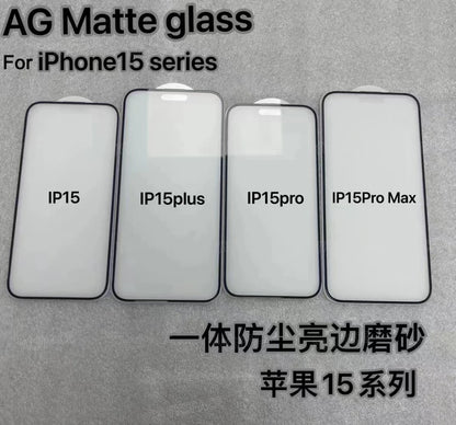 1-3Pcs Anti Fingerprint Frosted Matte Screen Protector for iPhone X XS 11 12 13 Mini 14 15 16 17 Air Pro Max Plus Tempered Glass