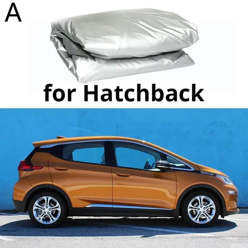 Car Accessories Sunshade Half Cover Car Coat Sunblock Rain Heat Cover Sunshade Half Car Dust