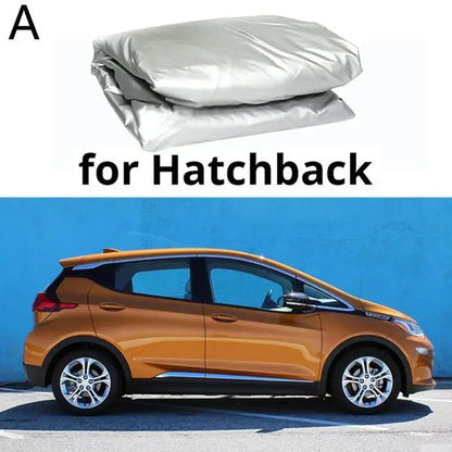 Car Accessories Sunshade Half Cover Car Coat Sunblock Rain Heat Cover Sunshade Half Car Dust