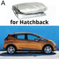 Car Accessories Sunshade Half Cover Car Coat Sunblock Rain Heat Cover Sunshade Half Car Dust