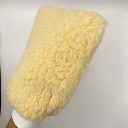 Tick Mitt Applicator Glove for Horses, Fleece Grooming Mitt for Bathing Cleaning, Multifunctional Animal Glove Cats Dogs Bunny