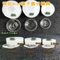 Miniature Food Play Mini Vintage Plate Fruit Plate Dinner Plate Doll House Mini Baking Baking Pan Organizer Jar Silicone Mold