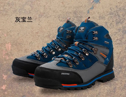 Mixed Gender Hiking Shoes Men Winter Mountain Climbing Trekking Boots Top Quality Outdoor Fashion Casual Snow Boots Plus Size 47