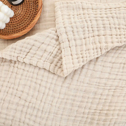 Cotton Muslin Baby Blanket Large Size 6 Layer Gauze Blankets Kids Adult Summer Quilt Bedding Thicken Bath Towel