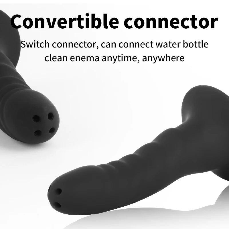 Soft Silicone Enema Kit  Multi Size Vaginal Anal Douche Heads  Professional Intimate Cleaning for Constipation Relief  Adult Toy