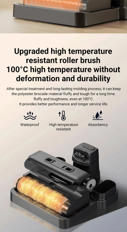 DIVEDEER 15000Pa Wireless Wet Dry Vacuum Cleaner Smart Cordless Mop Floor Cleaner Self-Cleaning Auto Suction Floor Washer
