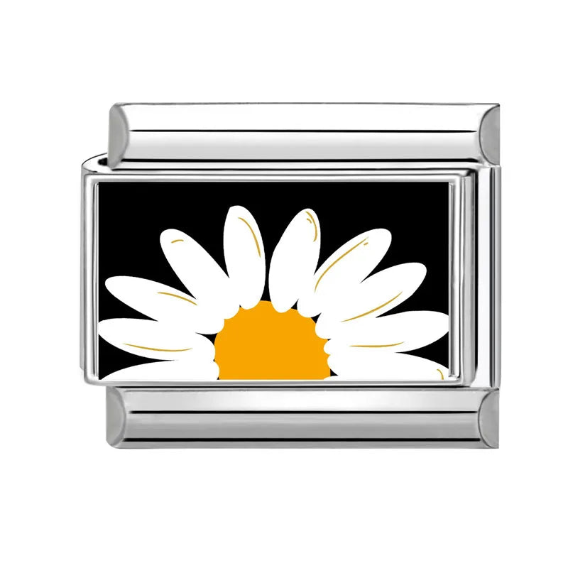 Fashion Dog Cats Star Black Red Charm Bracelet Fit 9mm Bracelet Stainless Steel Italian Links Making DIY Jewelrys Wholesale