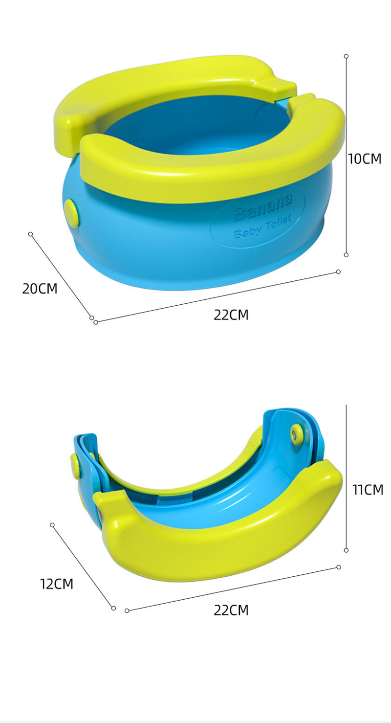 Folding Travel Baby Toilet Pot Squatty Potty Urinal for Children Baby Pot Child Toilet Portable Potty Child Potty Training Seat