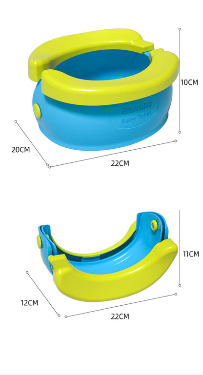 Folding Travel Baby Toilet Pot Squatty Potty Urinal for Children Baby Pot Child Toilet Portable Potty Child Potty Training Seat