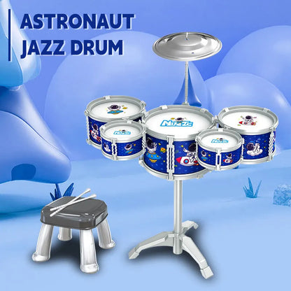 Drums, Jazz Drums, Music Enlightenment for Children and Babies, Toys, Imitation Musical Instruments, Beginners Practicing Music