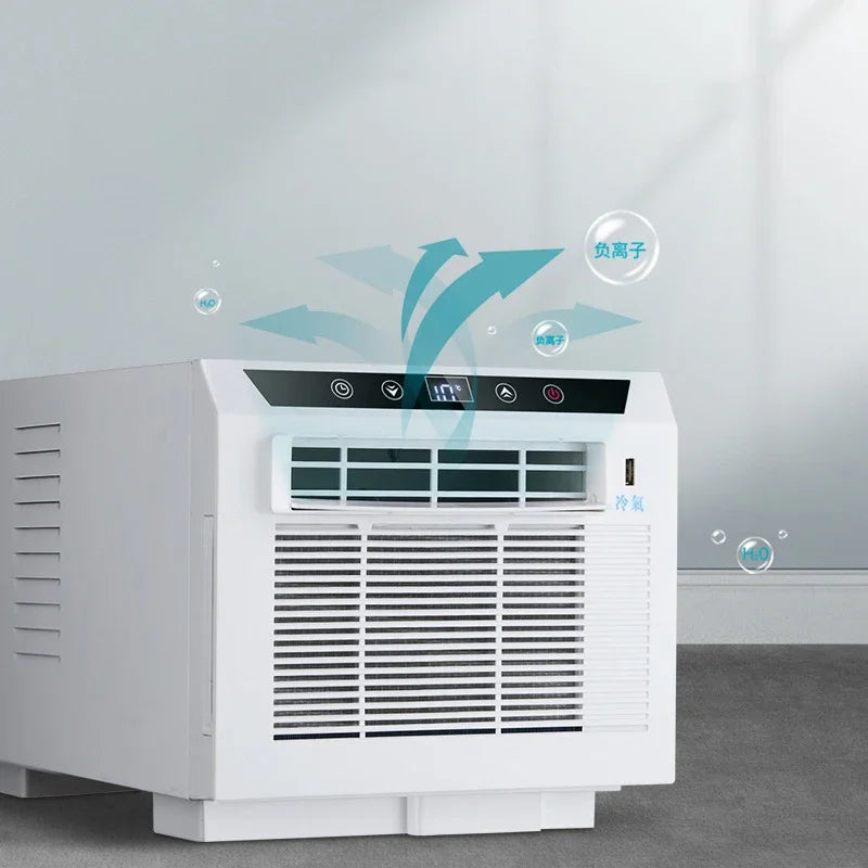 USB Fast Charging Free Installation Remote Control Timing For Home Office HHR-20 Mini Portable Mobile Cooling Air Conditioner