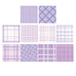 200Sheets Grid Pad Paper  8*8cm Aesthetic Non-Adhesive Plaid Design for Journaling, Planners & Study Notes, Stylish School-Style