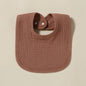 Cotton Gauze Baby Bibs Autumn New Solid Color Infant Bib Newborn Burp Cloths for Kids Boy Girl Spring Soft Feeding Saliva Towel