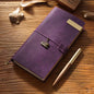 Fromthenon Leather TN Travel Notebook Handbook Diary First Layer Cowhide Diary Handbook Notes Handmade Loose-leaf Notebook