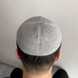 Hat Muslim Men Clothing Prayer Cap Islamic Kufi Tax Products Knitted Kippa Cotton Simple Daily Turkish 0756