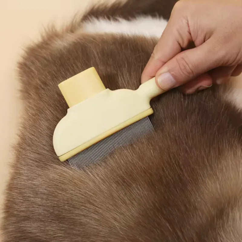 Self-Cleaning One-Button Dog Comb Pet Hair Remover Cat Brush Massage Grooming Combs for Dogs And Pets