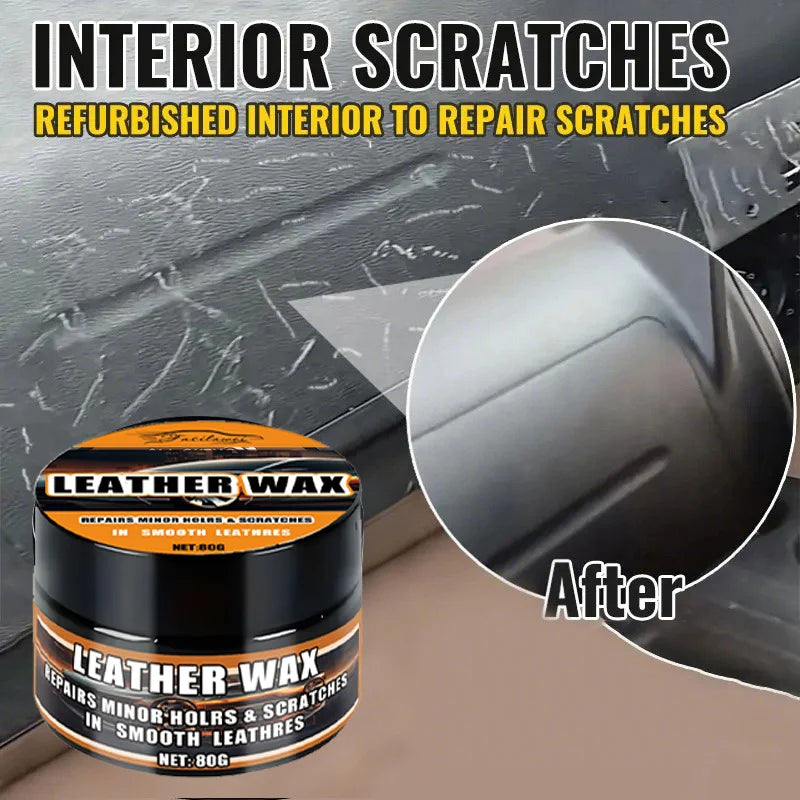 Car Plastic & Interior Refurbishing Cream - Nano coating Dashboard Wax ,Black lustrous refurbishing paste for Restoration Care