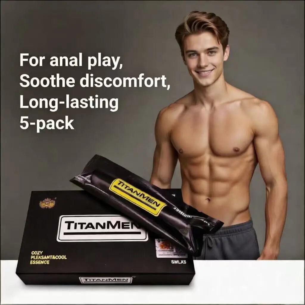 Long-Lasting Anal Lube for Men Reduces Discomfort Safe Gentle Intimate Bottom  Lubricant  Adult Play Syringe Application