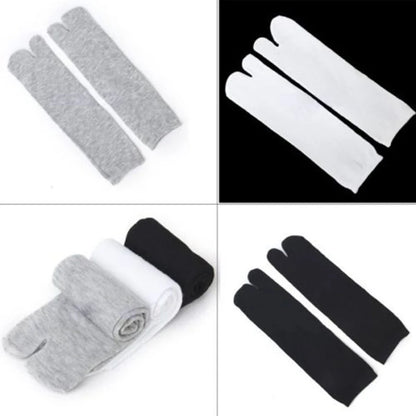 Bamboo Japanese Men And Women Summer Fiber Two Finger Socks Black Kimono Flip Flop Sandal Split Ninjia White Tabi Toe