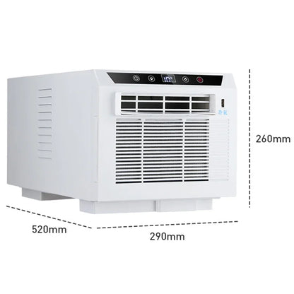 USB Fast Charging Free Installation Remote Control Timing For Home Office HHR-20 Mini Portable Mobile Cooling Air Conditioner