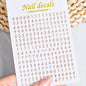 3D Metal Silver Flame Nails Stickers Gold Bronzing Stripe Lines Sliders Design Manicure French Nail Art Decoration Decal #Y2K