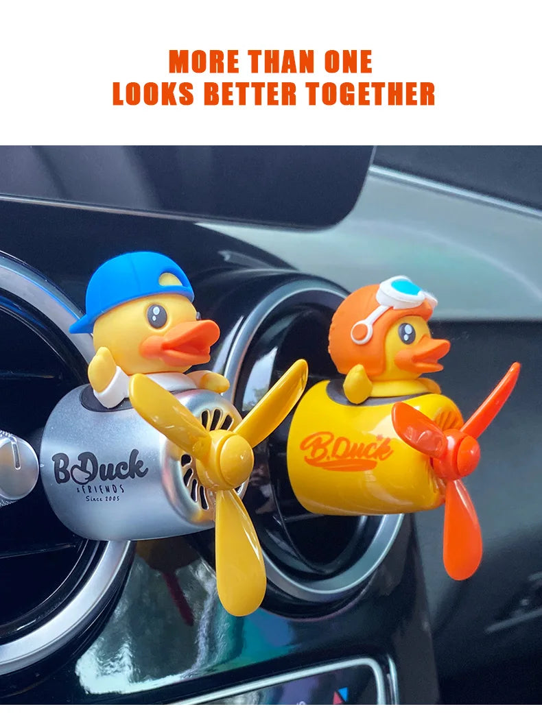 Duck pilot car air freshener scent airplane vent clip perfume diffuser fragrance dispenser accsesories interior decoration aroma