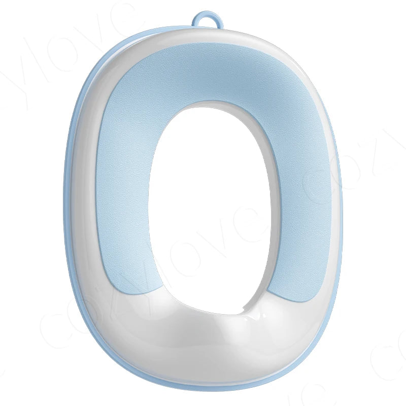 Non-Slip Portable Potty Seat for Toddlers | Foldable Travel Toilet Seat with Splash Guard for On-the-Go Potty Training