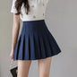 2026 New Vintage Gray Pleated Skirt Women Kawaii High Waist Mini Skirts Korean Fashion School Uniform Harajuku Streetwear Spring