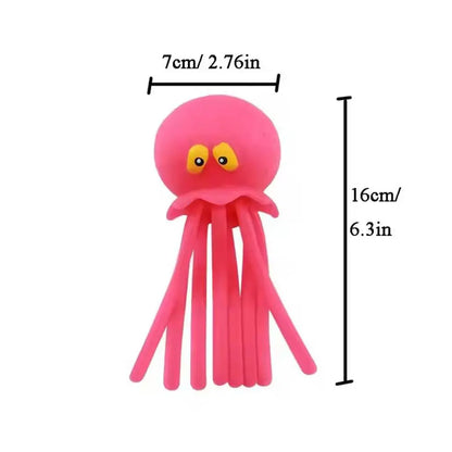 Baby Bath Toys Sponge Water Absorbing Octopus Squeezing Stress Relief Toys Summer Swimming Play Water Bath Toy for Children