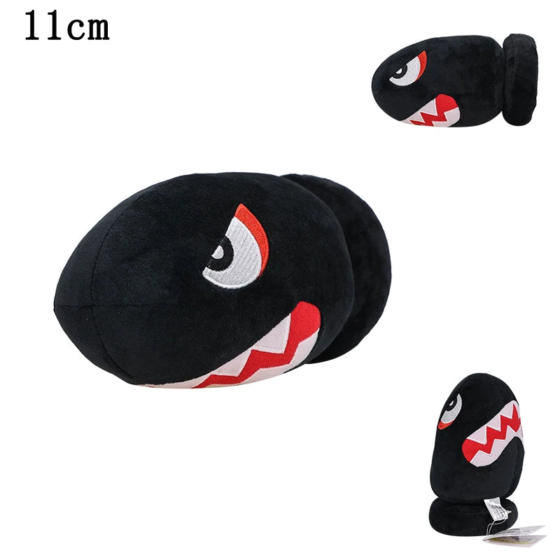 Cartoon Plush Toy Bullet Bill Shy Guy Waluigi Wario Donkey Kong King Boo Spiny Dry Bones Anime Stuffed Doll Peluche Toys Gift