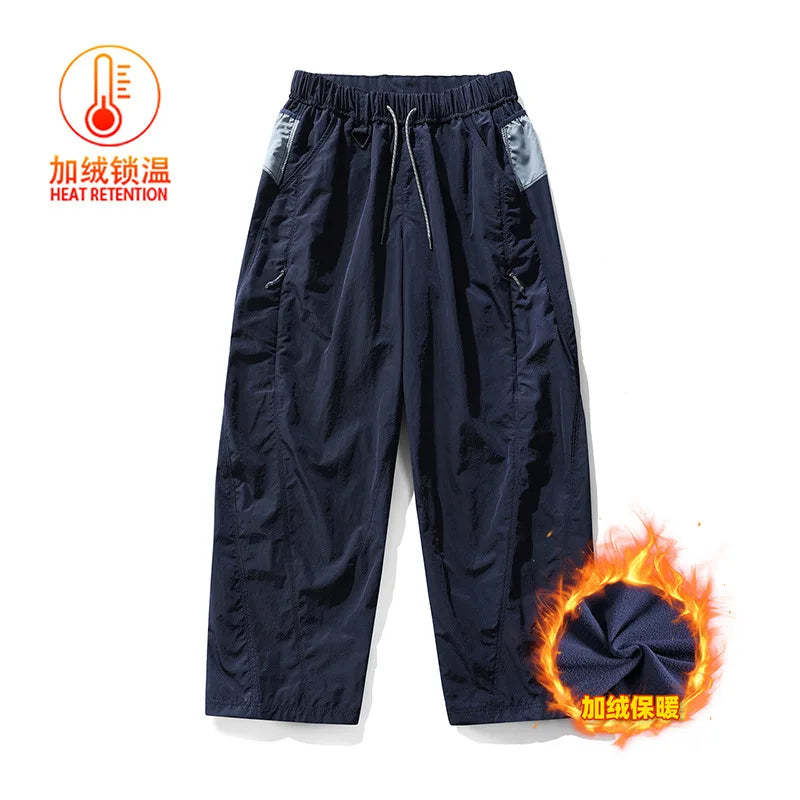 Outdoor Sports Casual Track Pants Men Women Lightweight Hiking Breathable Waterproof Quick Dry Loose Techwear Cargo Pant Trouser