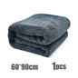 AUTOBRIGHT Microfiber 60*90cm 1300gsm One Wipe Drying Towel Car Wash Cloth Premium Cloth Thicken Soft Professional Car Cleaning