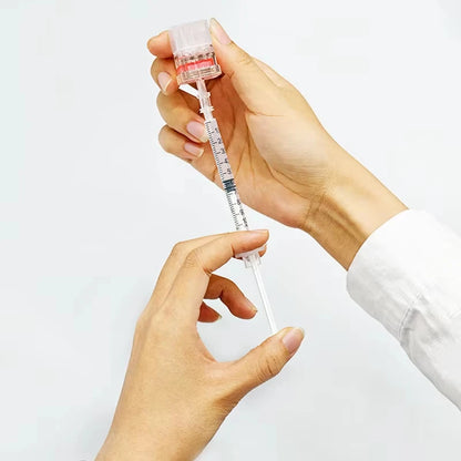 Individually Wrapped Manual Push Veterinary Plastic Syringes With Needles Disposable Style For Lab Pets Pigs And  Farm Livestock