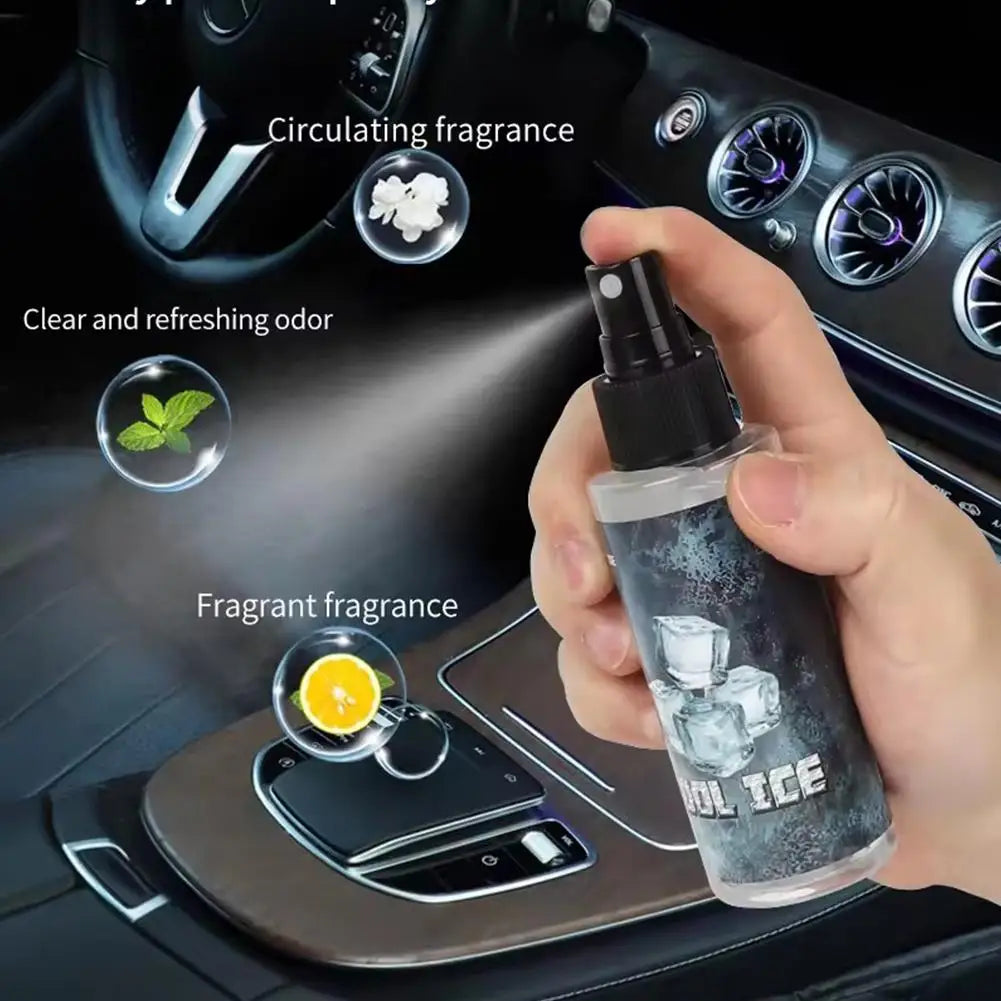 Car Deodorant Car Mounted Fragrance Spray Car Flavoring Car Air Hand Spray Perfume Long-lasting Fresheners Auto Aromatherapy