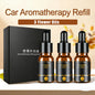 3 Bottles 10ml Essential Oil Car Perfume Air Freshener Refill Smell Fragrance Aroma Diffuser Plant Essential Oil for Humidifie