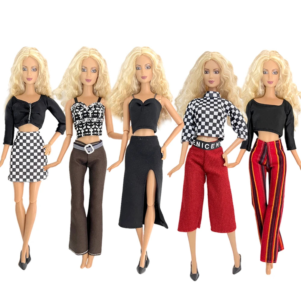 NK 1/6 Doll Princess Dress For 11.5 Inch Doll Clothes For 29CM Dolls Accessories Fashion Outfits Wear Casual Dress Gift Toy JJ