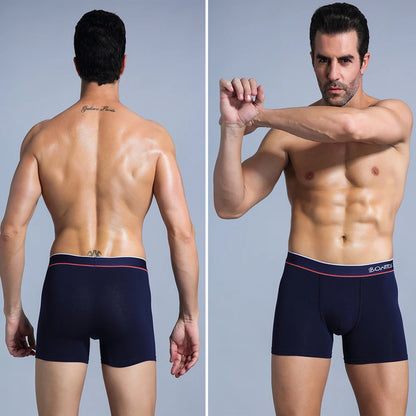 Cotton Print Boxers For Man Underwear Mens Boxer Shorts And Underpants Sexy Men's Panties Plus Size Calecon Homme Brands