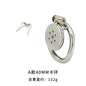 Stainless Steel Male Chastity Device Flat Plate Metal Chastity Lock for Adult Men SM Products Erotic Urethral Lock Sex