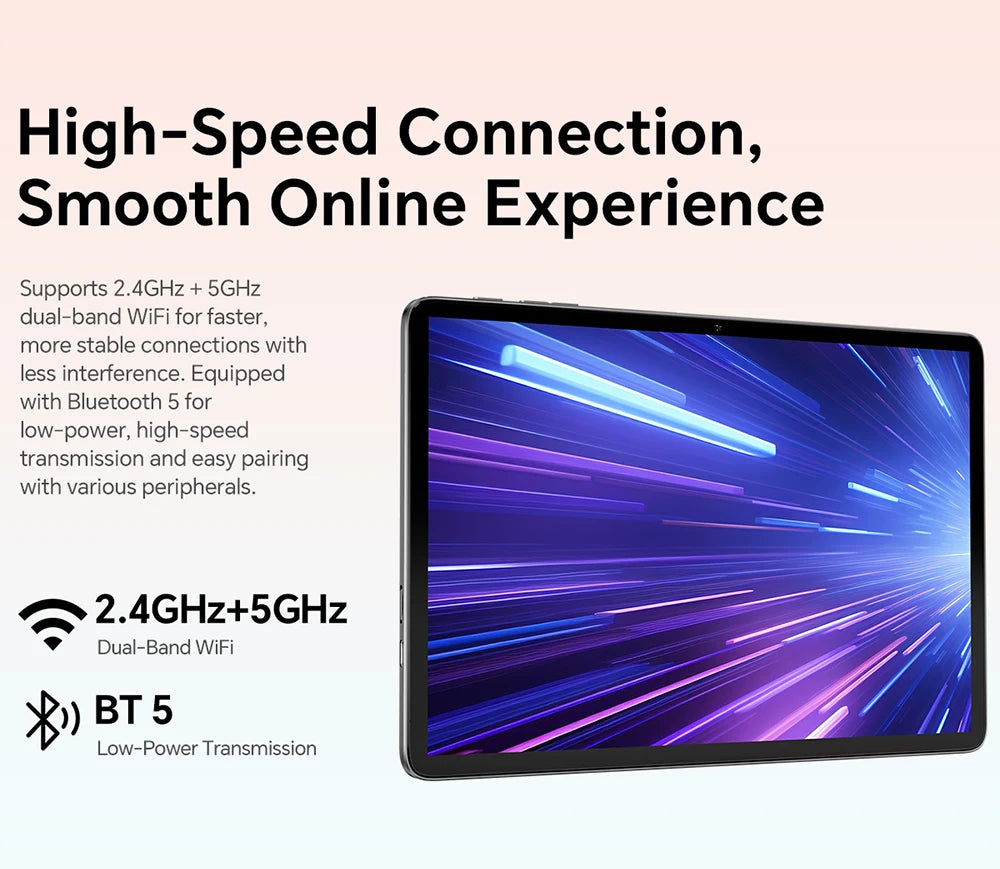 Teclast P30T Set 10.1" Tablet Android 16 Gemini AI Unisoc 8-core CPU 16GB(3GB+13GB Expansion) RAM 128GB ROM 6000mAh Keyboard/Case/Mouse/Stylus/Headphone/Stand