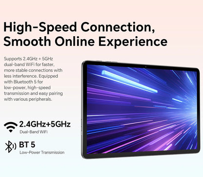 Teclast P30T Set 10.1" Tablet Android 16 Gemini AI Unisoc 8-core CPU 16GB(3GB+13GB Expansion) RAM 128GB ROM 6000mAh Keyboard/Case/Mouse/Stylus/Headphone/Stand