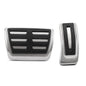 for Volkswagen VW Polo Virtus 2018~2024 Accelerator AT MT Car Pedals Gas Brake Footrest Stainless Steel Non-slip Pedal Cover Pad