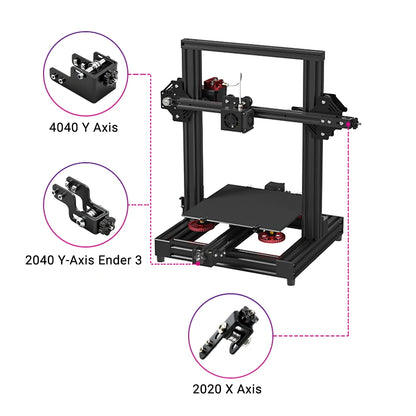 Synchronous Belt Tensioner 2020 X Axis V-Slot Profile 4040 Y Axis Belt Stretch Straighten Tensioner For Ender 3/V2/Pro/CR-10/10S
