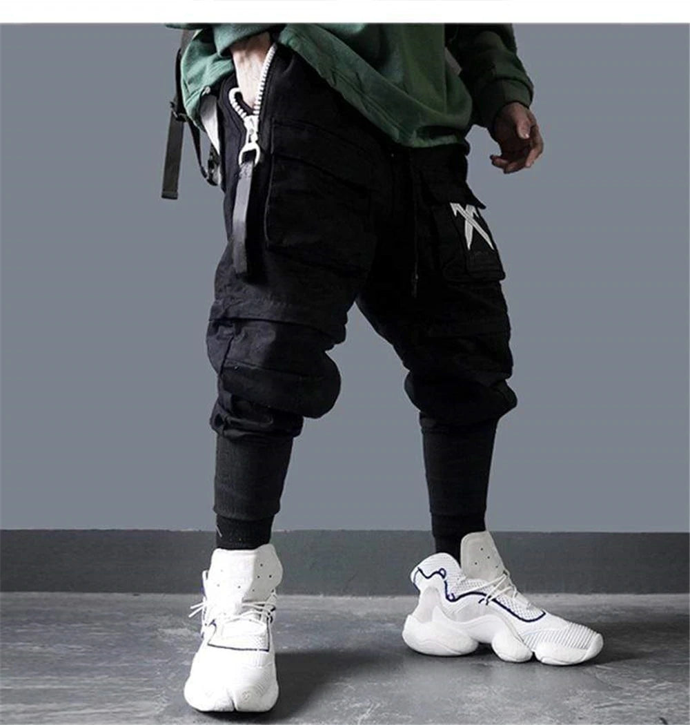 11 BYBB'S DARK Tactical Functional Cargo Pants Men Multi-Pocket Joggers Trousers 2023 Detachable Hip Hop Streetwear Pant Black