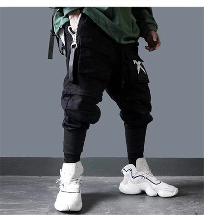 11 BYBB'S DARK Tactical Functional Cargo Pants Men Multi-Pocket Joggers Trousers 2023 Detachable Hip Hop Streetwear Pant Black
