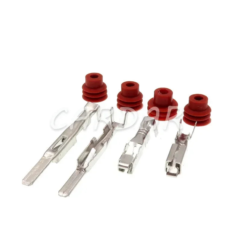 1 Set 2 Pin 15300027 15300002 Weather Pack Waterproof Auto Fan Socket AC Assembly Automotive Wiring Connector