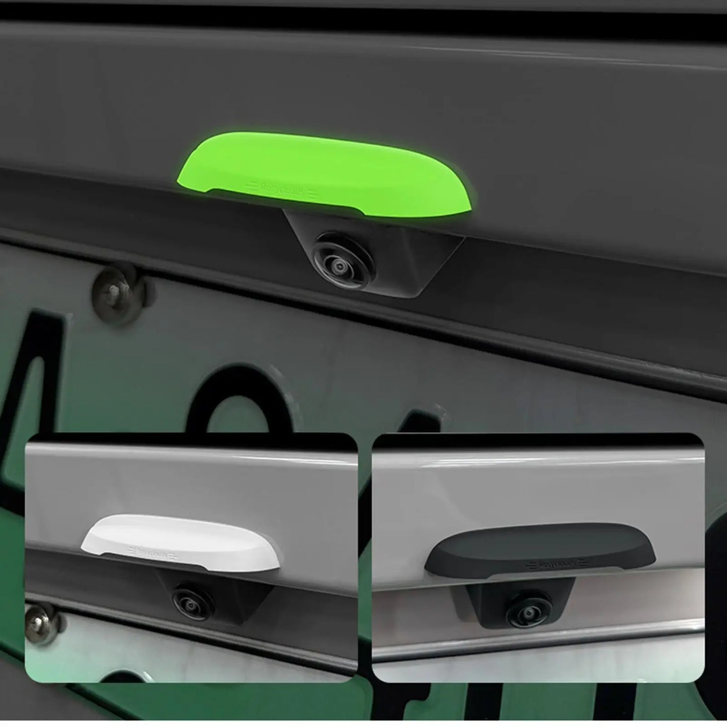 Universal Car Rear Camera Cover Waterproof Anti-Rain Protection Guard Modification Easy Installation Protector Car Accessories