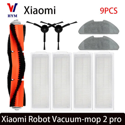 For Xiaomi Mi Robot Vacuum-Mop 2 Pro/Lite MJST1SHW MJSTL Hepa Filter Mop Cloth Main Side Brush Mijia Vacuum Cleaner Accessories