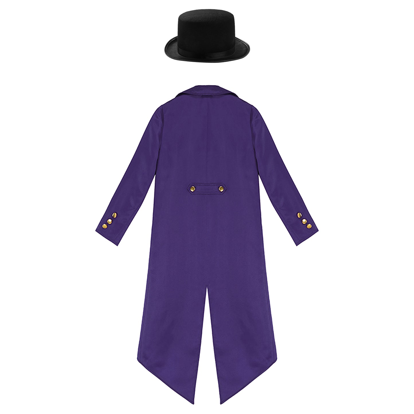 Kids Boys Vintage Steampunk Tailcoat Jacket Halloween Costume Gothic Medieval Clothes Court Uniform Magician Ringmaster Cosplay