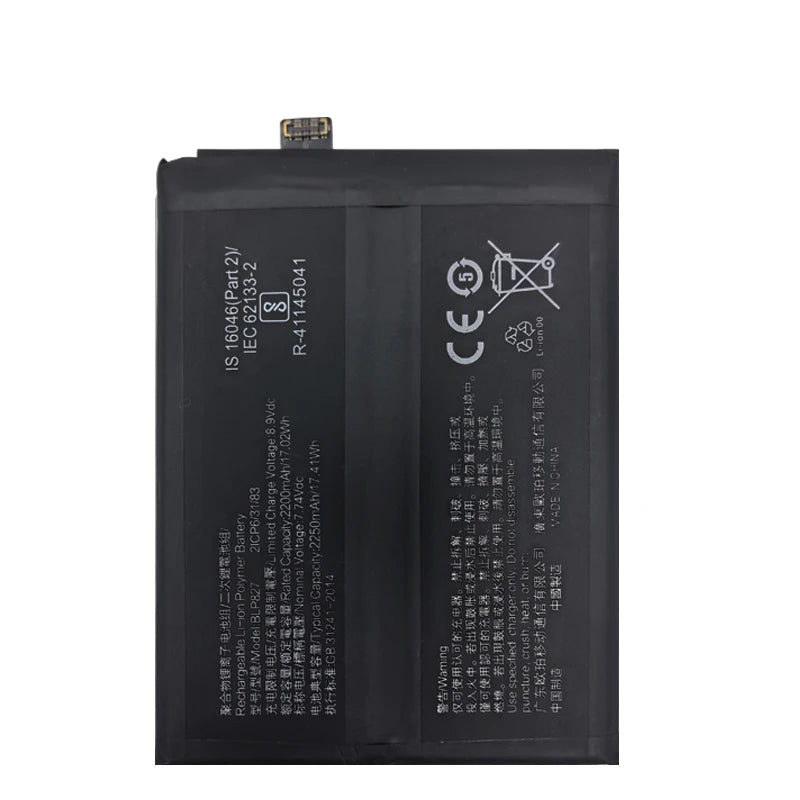 Original Battery For Oneplus one 1+ For OnePlus 1 2 3 1+3 One Plus Nord 2 N10 X 3 3T 5 5T 6 6T 7 7T 8 8T 9 9R Pro Plus Batteries