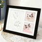 Hot Sale DIY Pet Paw Print Memorial Kit With Clay Mold Photo Frame Exquisite Gift Box for Dog Cat Loss Keepsake Creative Lovers